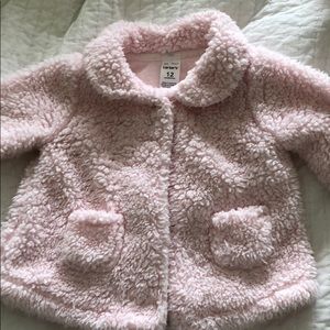 Carter’s baby fluffy coat